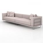 3D - model sofa with pillows IKEA TYLOSAND series 008