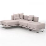 corner sofa 3D model IKEA TYLOSAND series 010