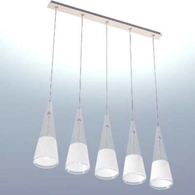Italian chandelier high-tech 3D model Lampadari Islanda Major 5