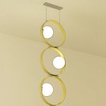Italian chandelier 3D model ITRE 11 15x60