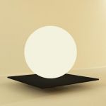 Italian table lamp 3D model Gamma Delta group 05 30x30