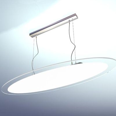 Minimalist Italian chandelier 3D object La Lampada 5