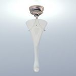 Italian chandelier modern 3D - model CAD symbol Lamp-international Goccia