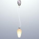 Italian chandelier modern 3D model Lamp-international Iride