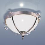 Italian chandelier in the chateau-style 3D object Lamp-international Siena 1