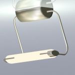 Minimalist Italian chandelier 3D model Lampadari Tokio 1