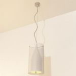 Cylindrical Italian chandelier high-tech 3D - model Lussole cl 18