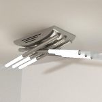 Italian chandelier high-tech 3D - model Lussole md 29
