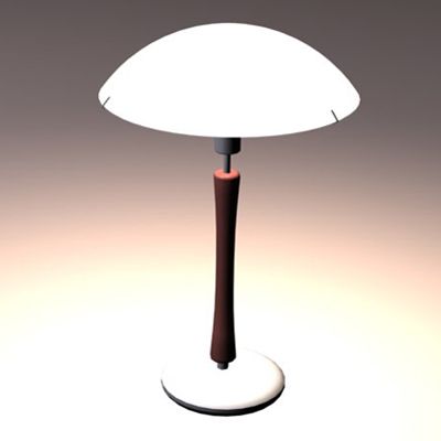 Italian desk lamp modern 3D object Minital Lux ADRIA