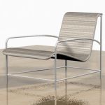 Armchair in the style of minimalism 3D - model Cappelini Mondo