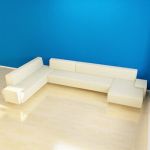 Italian sofa 3D model Moroso Lowland LLD2D-S 472 274-73