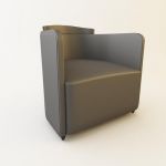 3D – model  CAD symbol Italian armchair Moroso Miss Cod 001 68-67-71