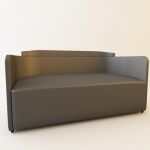 high-quality 3D model of the Italian sofa Moroso Miss Cod 078 130-67-71