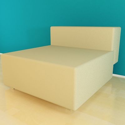 Italian sofa 3D object Moroso Phoenix Cod_011_90-110-64
