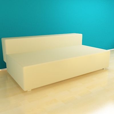 Italian sofa 3D model Moroso Phoenix Cod_04T_180-110-64