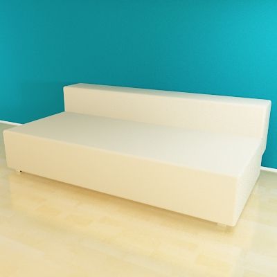 Italian sofa 3D model Moroso Phoenix Cod_04U_200-110-64