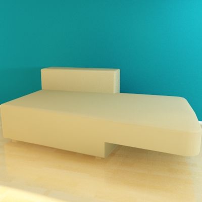 Italian sofa 3D object Moroso Phoenix Cod_0GG_181-135-64