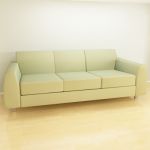 3D - model sofa Italy  Moroso Square Cod 003 225-100-79