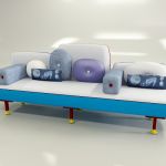 Italian sofa 3D model fusion My Beautiful Backside Principessa 01