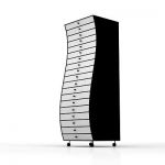 Black and white Italian commode 3D – model   CAPPELLINI PROGETTI COMPIUTI 02