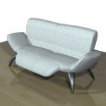 sofa high-tech 3D object Panta Rhei