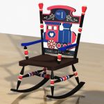 3D – model Rocking-chair Railroad