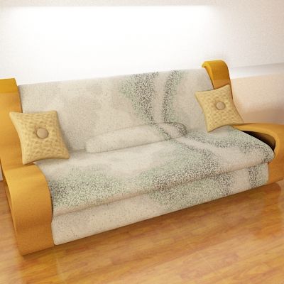 3D - model sofa in a modernist style  SOFA1MK14