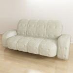 3D - model white sofa SOFA1MK20