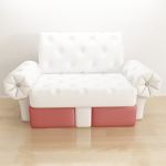 3D - model white modern sofa  SOFA1MK25