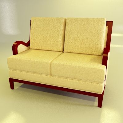 3D - model stylish sofa SOFA1MK92