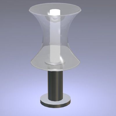 Table lamp Hi-Tech Italy 3D model Studio Design Italia SOPHIE