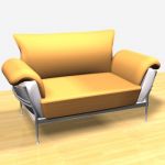 sofa high-tech 3D object Samurai2