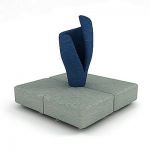 3D - model sofa quality  ADRENALINA scult