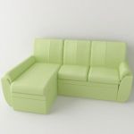 Sofa 3d-model Formula couch Brighton 01
