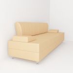 Sofa 3d-model Formula couch Kler 01