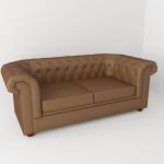 Sofa 3d-model Winchester Chesterfield