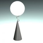 Italian table lamp 3D object Studio Design Italia ALBY