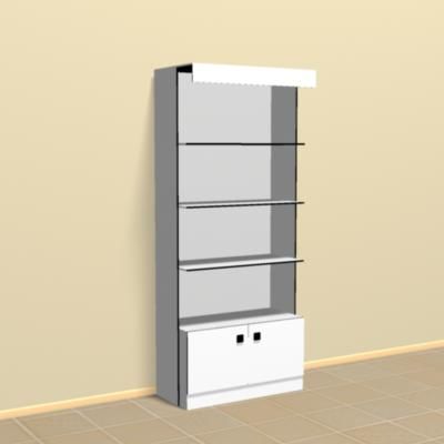 3D – model  Bookcase arn_03