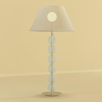 Italian table lamp 3D model arrizi mario 02 50x30
