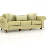 3D - model armchair with cushions bbb23132
