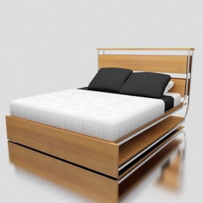 3D - model bed 1800-2300-1200