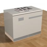Kitchen 10 box 03 3D - model