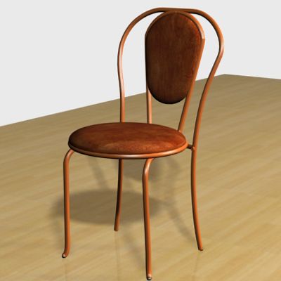 Modern brown chair 3DS chair Venus soft