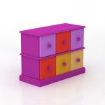 Violet child commode Spain 3D object commode3