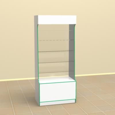 3D – model  Bookcase drg_01