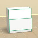 3D – model  Bookcase drg 04