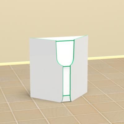 3D – model  Bookcase drg_05