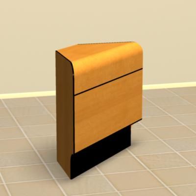 Curbstone  3D – model elt_03