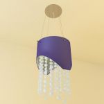 Italian chandelier 3D model masiero 06 75x35