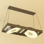 Italian chandelier 3D model movelight 07 50x20 cm